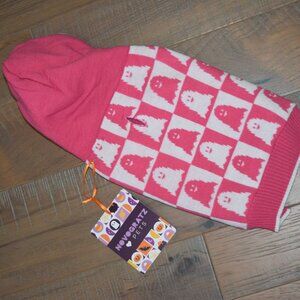 🎃NWT NOVOGRATZ PETS Hooded Sweater Costume Happy Ghosts Halloween Dog Small K87
